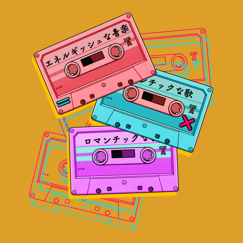 Japanese Version The Cute Set Of Retro Mixtapes (80s T-shirt | Artistshot