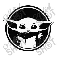 Baby Yoda Black And White Maternity Scoop Neck T-shirt | Artistshot