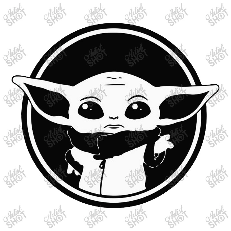 Baby Yoda Black And White Maternity Scoop Neck T-shirt by Dorothy Tees | Artistshot