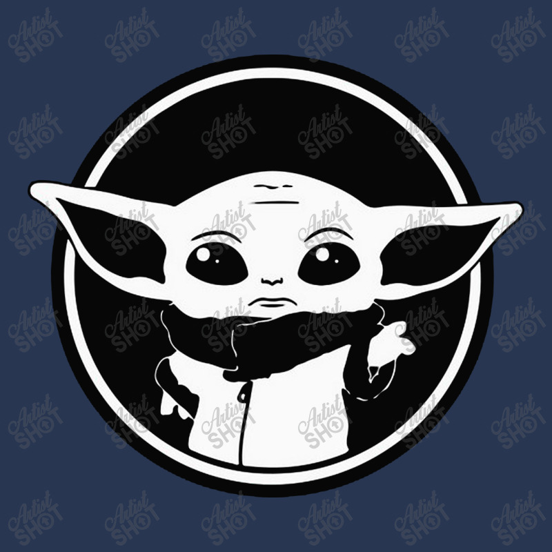 Baby Yoda Black And White Ladies Denim Jacket by Dorothy Tees | Artistshot