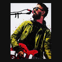 Liam Fray Portrait Canvas Print | Artistshot