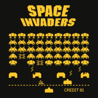 Space Invaders Scorecard Crop Tee | Artistshot