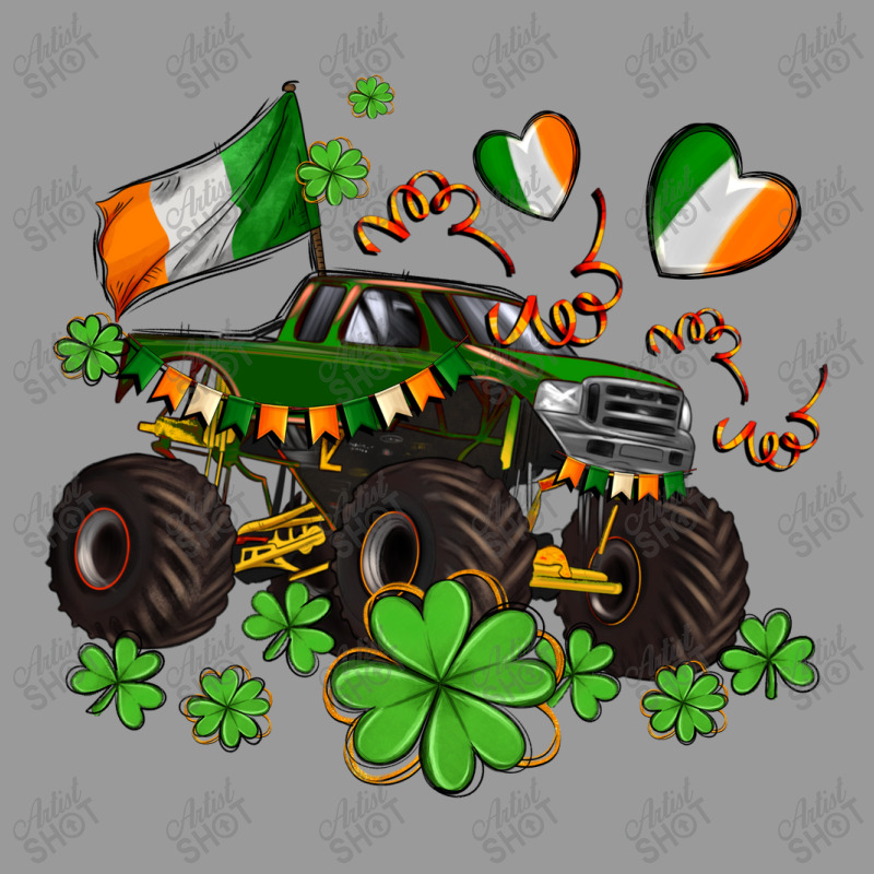 Monster Truck With Shamrocks Graphic T-shirt | Artistshot