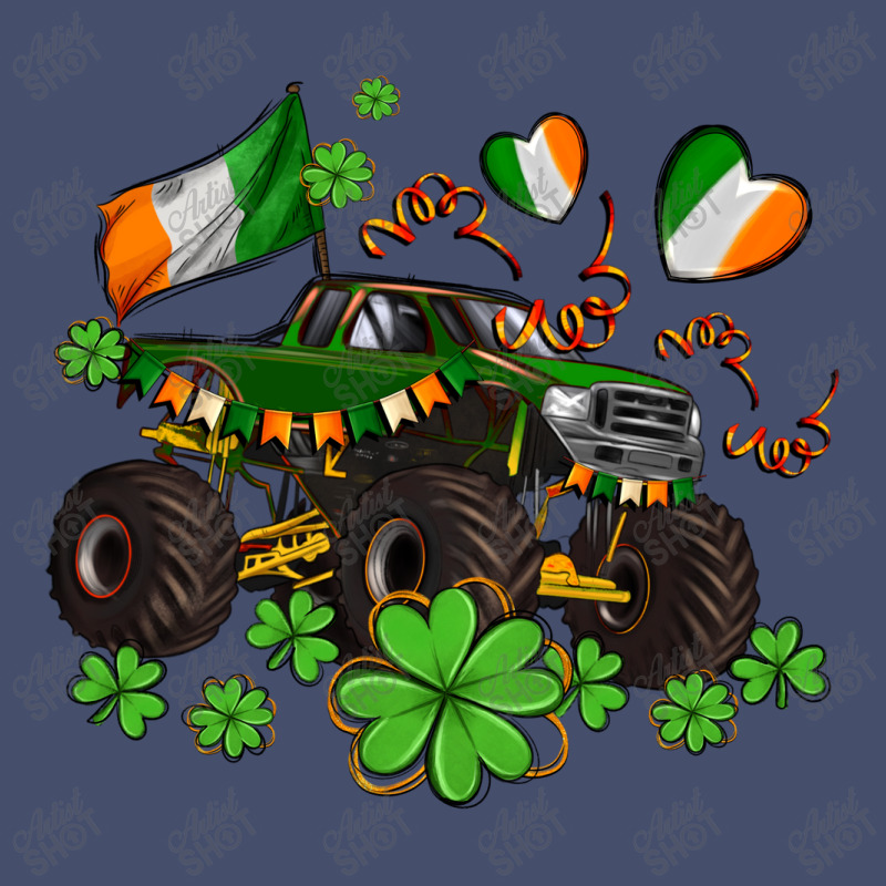 Monster Truck With Shamrocks Vintage Short | Artistshot
