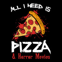 Bloody Pizza Horror Movies Costume Funny Food Halloween Gift Men's 3/4 Sleeve Pajama Set | Artistshot