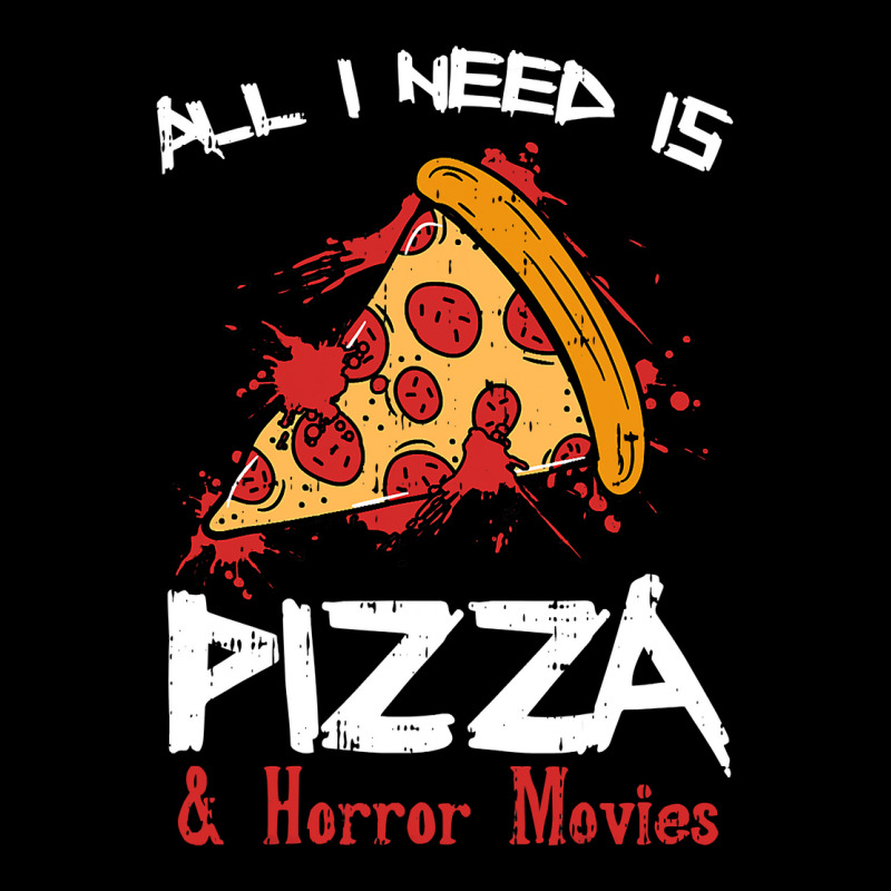 Bloody Pizza Horror Movies Costume Funny Food Halloween Gift Men's 3/4 Sleeve Pajama Set | Artistshot