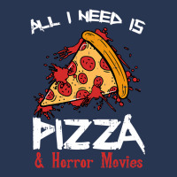 Bloody Pizza Horror Movies Costume Funny Food Halloween Gift Men Denim Jacket | Artistshot