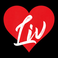 I Love Liv First Name Tshirt I Heart Named Adjustable Cap | Artistshot