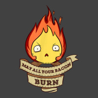 May All Your Bacon Burn Scary Fire Demon T Shirt Vintage T-shirt | Artistshot