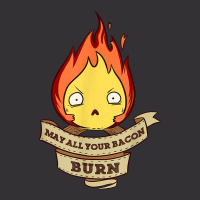 May All Your Bacon Burn Scary Fire Demon T Shirt Vintage Hoodie And Short Set | Artistshot