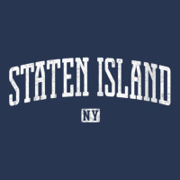 Womens Staten Island New York Vintage City V Neck T Shirt Ladies Denim Jacket | Artistshot