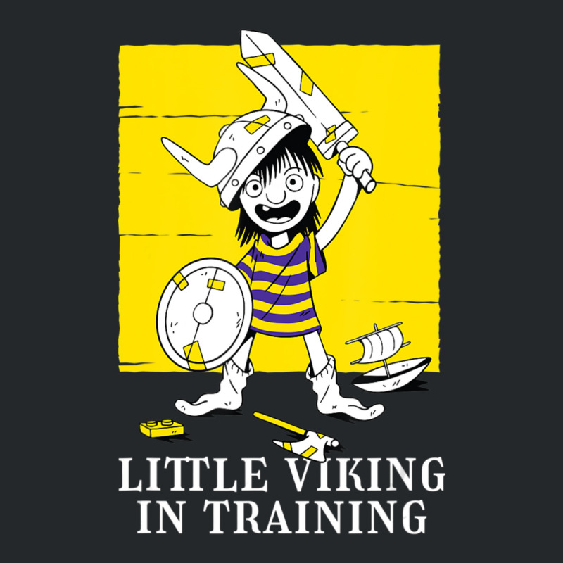 Limited Edition Little Viking In Training Kids Lil' Vikings Crewneck Sweatshirt | Artistshot