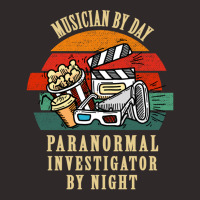 Musician By Day Paranormal Investigator By Night Funny Musician Racerback Tank | Artistshot