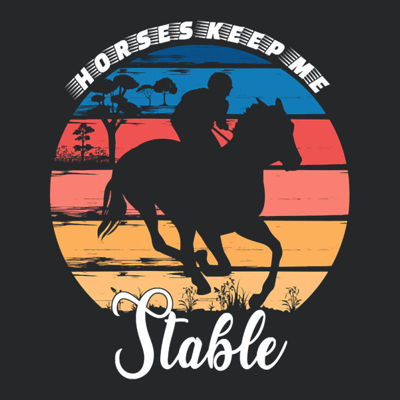 Hot Trend Horses Keep Me Stable Crewneck Sweatshirt | Artistshot