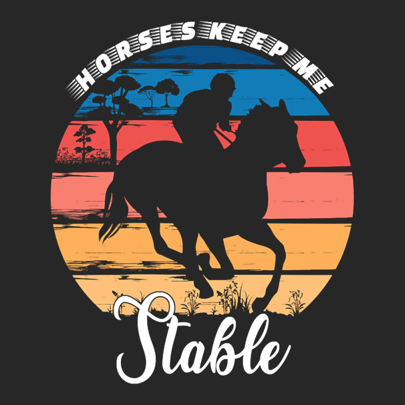 Hot Trend Horses Keep Me Stable Men's T-shirt Pajama Set | Artistshot