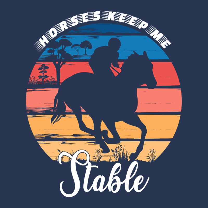 Hot Trend Horses Keep Me Stable Men Denim Jacket | Artistshot