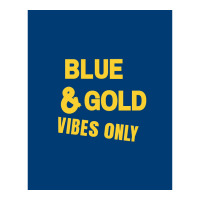 Blue And Gold Game Day Group  For High School Football Graphic Youth Tee | Artistshot