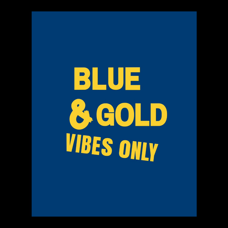 Blue And Gold Game Day Group  For High School Football Graphic Youth Hoodie | Artistshot