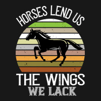 Trending Horses Lend Us The Wings We Lack Flannel Shirt | Artistshot