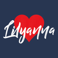 I Love Lilyanna First Name Tshirt I Heart Named Ladies Denim Jacket | Artistshot