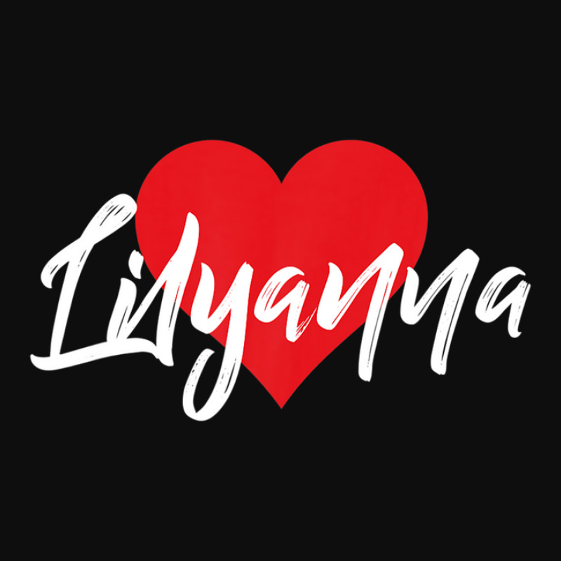 I Love Lilyanna First Name Tshirt I Heart Named Crop Top by qwacireolonr | Artistshot