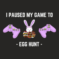 Limited Edition I Paused My Game To Egg Hunt-qbwgb Ladies Fitted T-shirt | Artistshot