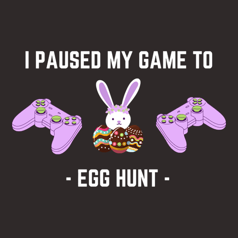 Limited Edition I Paused My Game To Egg Hunt-qbwgb Racerback Tank by Ledford Leslie | Artistshot