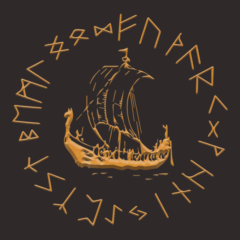 Hot Trend Longship Nordic Rune Wheel Viking Racerback Tank by Sizemore Adame | Artistshot