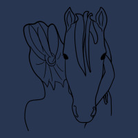 Hot Trend Hugging My Horse, Line Art Men Denim Jacket | Artistshot