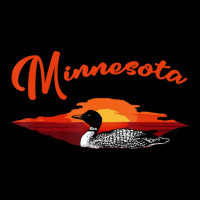 Hot Trend Love Minnesota Loon Sunset On Lake Cropped Sweater | Artistshot