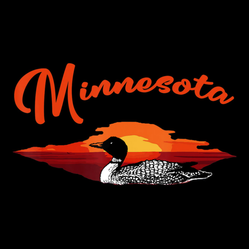 Hot Trend Love Minnesota Loon Sunset On Lake Cropped Sweater | Artistshot