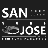 San Jose Blue Paradise City Classic T-shirt | Artistshot