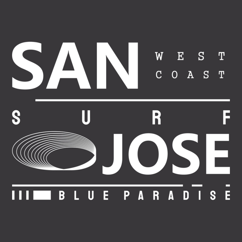 San Jose Blue Paradise City Ladies Curvy T-Shirt by King.Chloe | Artistshot