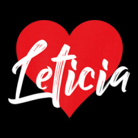 I Love Leticia First Name Tshirt I Heart Named Long Sleeve Baby Bodysuit | Artistshot