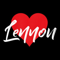 I Love Lennon First Name Tshirt I Heart Named Lightweight Hoodie | Artistshot