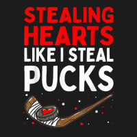 Stealing Heart Like I Steal Pucks Valentines Day Hockey Cute T Shirt Hoodie & Jogger Set | Artistshot