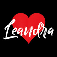 I Love Leandra First Name Tshirt I Heart Named Youth Sweatshirt | Artistshot