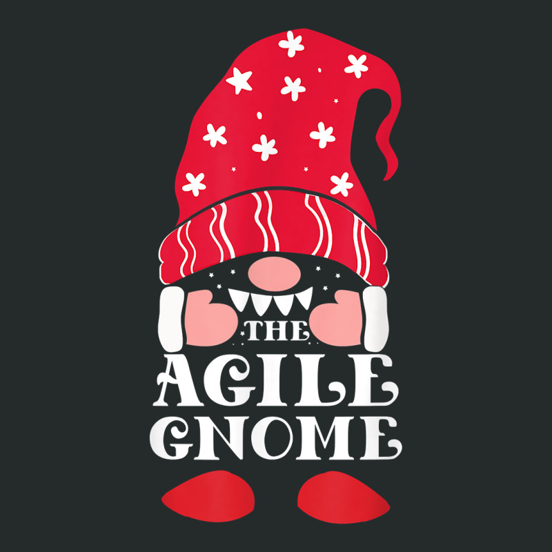 The Agile Christmas Gnome T Shirt Women's Triblend Scoop T-shirt by noelenedh2mar | Artistshot