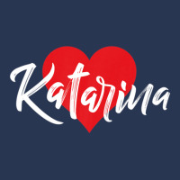 I Love Katarina First Name Tshirt I Heart Named Men Denim Jacket | Artistshot