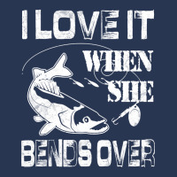 Limited Edition I Love It When She Bends Over - Funny Fishing Gift Men Denim Jacket | Artistshot