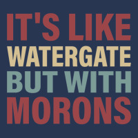 Its Like Watergate But With Morons   Funny Ladies Denim Jacket | Artistshot