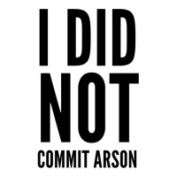 I Did Not Commit Arson  (4) V-neck Tee | Artistshot