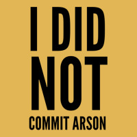 I Did Not Commit Arson  (4) Vintage Hoodie And Short Set | Artistshot