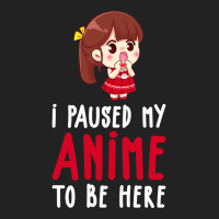 Limited Edition I Paused My Anime To Be Here Funny Anime Gift Backpack | Artistshot