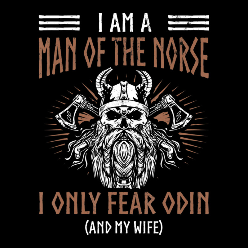 Limited Edition Mens Man Of Norse Fears Odin Wife Nordic Warrior Vikin Men's 3/4 Sleeve Pajama Set | Artistshot