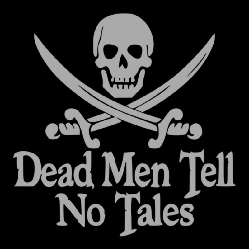 Pirates Skull Crossed Swords Dead Men Tell No Tales Grey Fleece Short | Artistshot