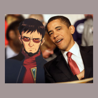 Gendo Ikari And Barrack Obama   Hipster Vintage Short | Artistshot