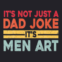 Mens It's Not Just A Dad Joke It's Men Art, Father Puns Dad Jokes Unisex Sherpa-lined Denim Jacket | Artistshot