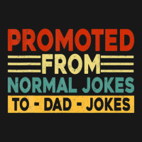 Mens Promoted From Normal Jokes To Dad Jokes Flannel Shirt | Artistshot