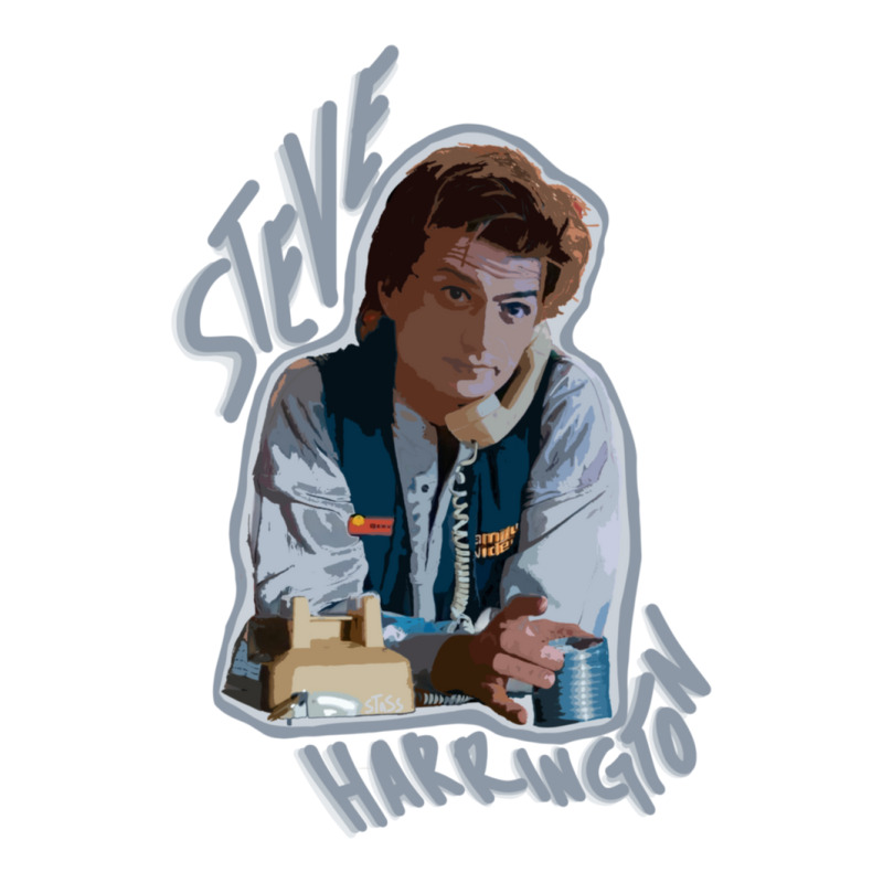 Steve Harrington Digital Illustration Edit 1 Sticker | Artistshot